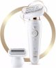 Braun Silk épil 9 Flex 9 002 Epilator Voor Vrouwen Met Flexibele Kop Voor Ontharen, Wit/goud online kopen