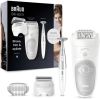 Braun Epilator Silk épil 5 805 Micro grip pincetten technologie, Wet & Dry epileren, zwenkbaar hoofd online kopen
