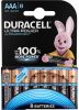 Duracell Alkalinebatterijen Ultra Power AAA LR3 Set van 8 online kopen
