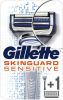 Merkloos Gillette Skinguard Sensitive Scheerapparaat +1 Navulmesje online kopen