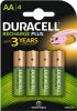 Duracell Oplaadbare Batterijen AA NiMH 1300 mAH 1.2 V/Stilo Mignon 4 stuks online kopen