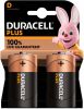 Duracell Alkalinebatterij D plus 100% 2 of 4 eenheden online kopen