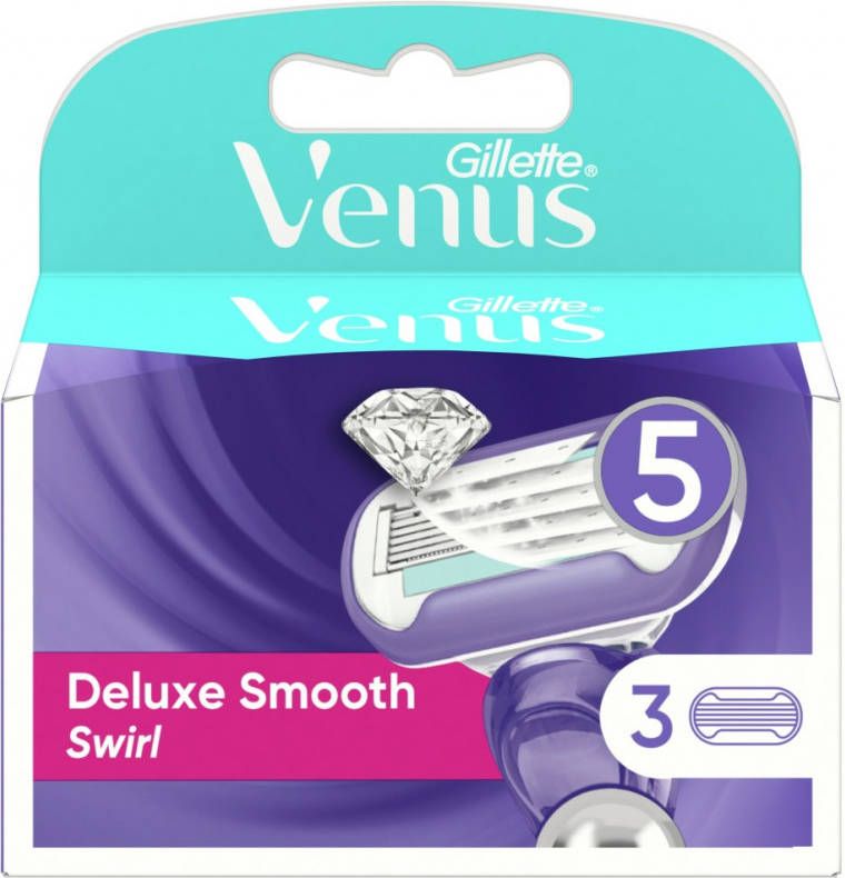 Gillette 10x Scheermesjes Venus Deluxe Smooth Swirl 3 stuks online kopen
