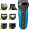 Braun Series 3 310BT Scheerapparaat met scheerblad Trimmer Zwart, Blauw online kopen