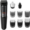 Philips Tondeuse MG3740/15 9 in 1, voor gezicht en haren/zelfslijpende edelstalen mesjes/nat afneembare opzetstukken online kopen