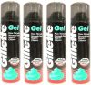 Combi deal: 4x Gillette scheergel Regular normale huid online kopen