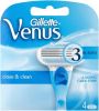 Gillette Venus Close&amp;Clean Scheermesjes 4 Navulmesjes online kopen