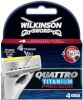 Wilkinson Sword Quattro Titanium Precision Scheermesjes 4 Navulmesjes online kopen