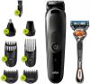 Braun Multifunctionele trimmer 8 in 1 multi grooming kit 5 MGK5260 Gezichtshaartrimmer, baardtrimmer en tondeuse voor heren online kopen