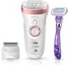 Braun Ladyshave Silk-Ã©pil 9 SensoSmart + 7 Extras online kopen