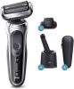 Braun Series 7 70 s7200cc Zilver Elektrisch Scheerapparaat Met Smartcare Center En Precisietrimmer online kopen