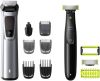 Philips Tondeuse MG9710/90 Multigroom Series 9000 & OneBlade Face+Body 12 in 1 premium trimset(set ) online kopen